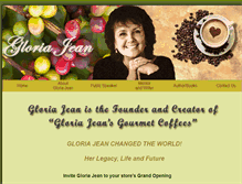 Tablet Screenshot of gloriajean.ttmweb.com